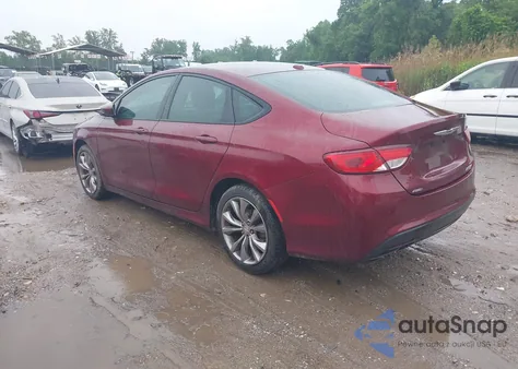 2015 Chrysler 200 S из США, поврежденный, VIN 1C3CCCDG9FN618527
